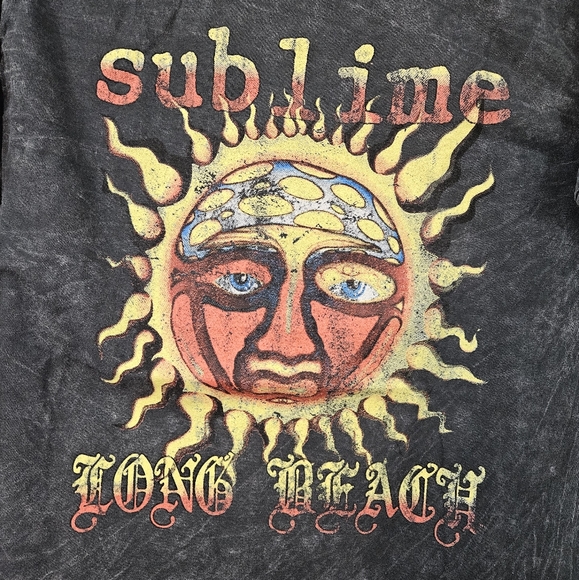 NWOT Sublime Long Beach Tie Dye T-shirt - Picture 3 of 5
